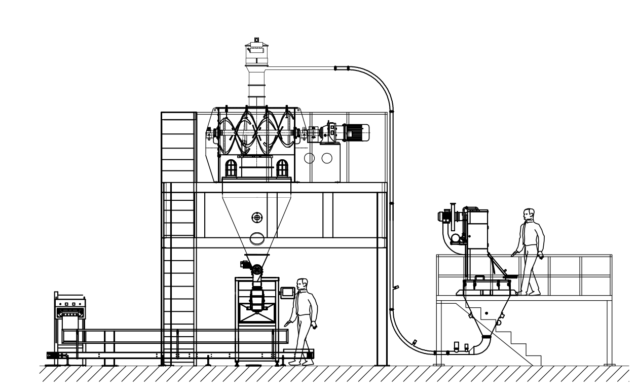 fertilizer packing machine