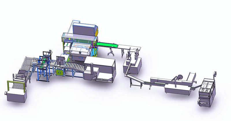 intelligent fertilizer packaging production line