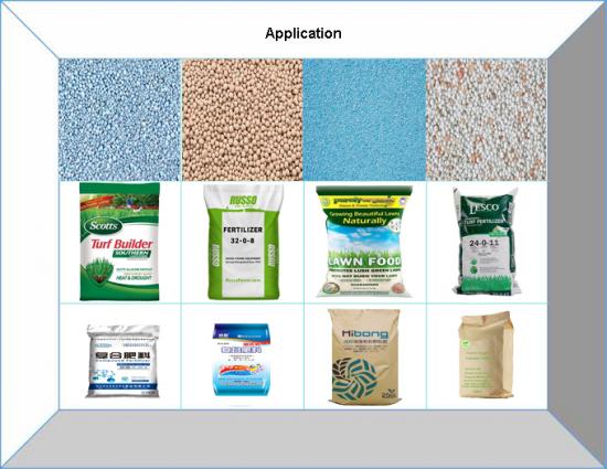 Granule fertilizer packing machine
