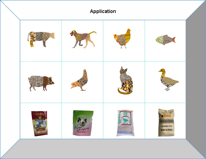 Vertical animal feed packing machine