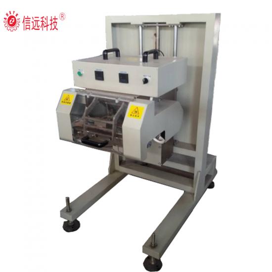 Folded bag heat sealing machine