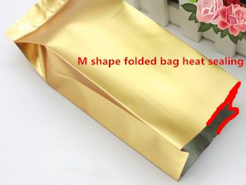 Folded bag heat sealing machine for paper bag/plastic bag 