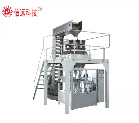 Premade doypack bag rotary granule pouch packing machine 
