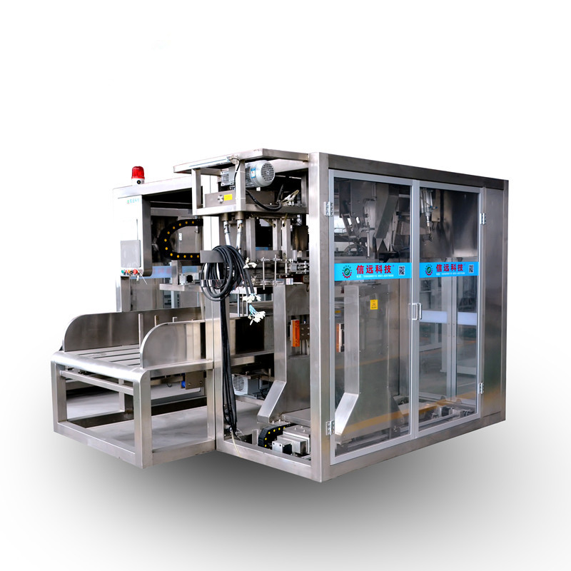 Animal feed packing machine