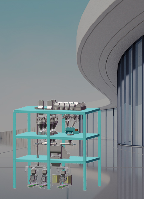 Powder medicine production line