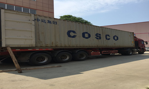 Feed packaging machine shipment to Vietnam